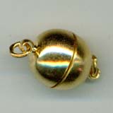 Magnet, 10mm gold.AKTION