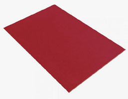 Textilfilz rot