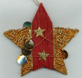 Weihnachtsanhänger Stern