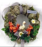 Kranz mit Ente