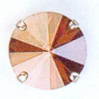 Ohrhänger, 10mm crystal copper