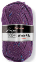 Wash Filz Tweed, viollet