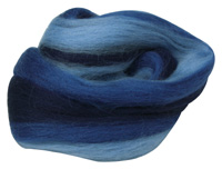 Merino Kammzug, blau